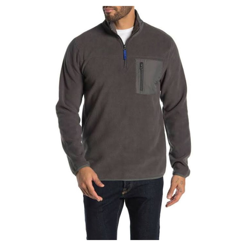 Vintage 1946 Grey Fleece Mixed Media